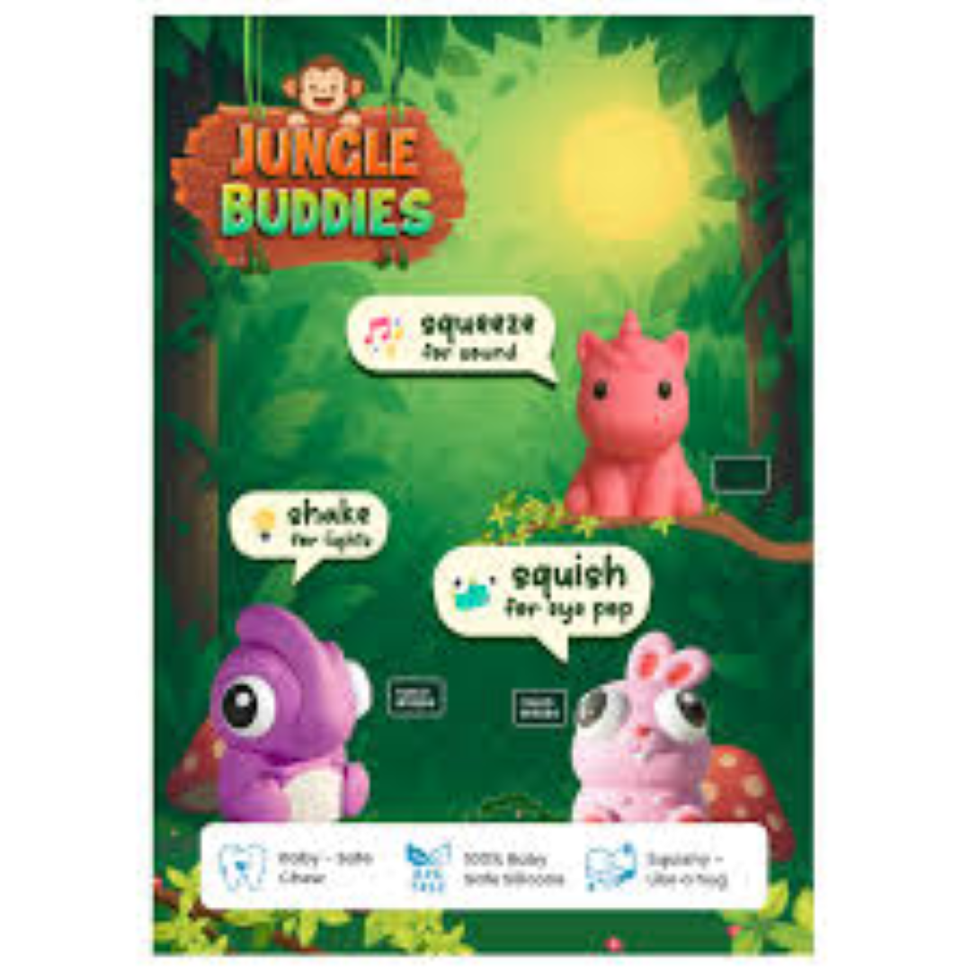 JUNGLE BUDDIES BABY BTL & ACCESSORIES 15359